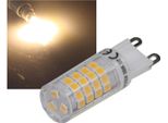 Chilitec Led Base G9, 4W, 270Lm 3000K, 330°, 230V, Bianco Caldo