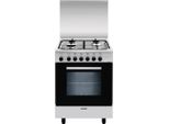 Glem Gas A654MI6 Cucina Cucina A Libera Installazione Piano Cottura Elettrico A Gas Acciaio Inox
