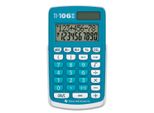 Texas Instruments TI-106 Ii Calcolatrice Desktop Calcolatrice Di Base Turchese, Bianco