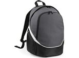 Quadra QS255 | Zaino / Zaino Pro Team | 30 X 43 X 20 Cm - Colore: Grigio Grafite/Nero/Bianco - Dimensioni: 30 X 43 X 20 Cm