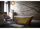 Casa Padrino Vasca Da Bagno Freestanding Art Deco Oro Modello He-Hol 1710Mm - Vasca Da Bagno Freestanding Retro Antico Art Nouveau