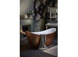 Casa Padrino Vasca Da Bagno Freestanding Art Deco Effetto Rame Modello He-Hyl 1730Mm - Vasca Da Bagno Freestanding Retro Antico Art Nouveau