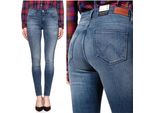 Wrangler, Jeans Da Donna, Skinny Fit, High Rise Skinny, W25 L32, Blau, Jeans, Baggyjeans, Buggy