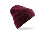 Cappello Invernale Beechfield B425 | Heritage Beanie - Colore: Borgogna Antico - Taglia: Unica