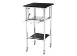 Tavolino Su Rotelle Casa Padrino 39 X 39 X H. 80 Cm - Accessori Per Hotel