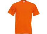 Fruit Of The Loom 61-044-0 | Maglietta Da Uomo Super Premium - Colore: Arancione - Taglia: 3XL