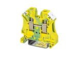 Morsetto Per Filo Protettivo 0,2-10Qmm Gn-Ge - Morsetto Di Messa A Terra A 1 Polo 8,2Mm Ut 6-PE