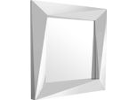 Casa Padrino Specchio / Specchio Da Parete Argento 100 X H. 100 Cm - Qualità Lusso