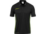 Uhlsport Football Score Polo Shirt Polo Da Uomo Nero Verde Taglia S