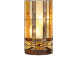 Clayre & Eef Applique Tiffany 20X11X36 Cm Beige Marrone Metallo