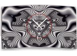 Orologio Da Parete Di Design Digital Art Sw Orologio Da Parete Moderno Di Design Silenzioso Senza Ticchettio Dixtime 3D-0338