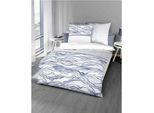 Kaeppel Maco Satin Biancheria Da Letto Wave 155X220 Cm Dove
