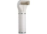 Condotto Piatto Da 222X89Mm A Ø 150Mm, Deviatore Con Tubo Flessibile Da 100Cm