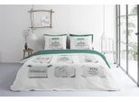 Byrklund Renforcé Biancheria Da Letto 2 Pezzi Copripiumino 135 X 200 Cm Federa 80 X 80 Cm Gotenburg 1203631 Verde Chiaro