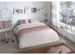 Buongiorno Renforcé Biancheria Da Letto 2 Pezzi Copripiumino 155 X 220 Cm Federa 80 X 80 Cm Abigale 2109.29.12 Bordeaux