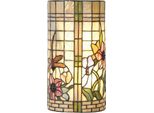 Clayre & Eef Applique Tiffany 20X11X36 Cm Beige Verde Metallo