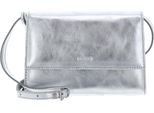 Picard Pelle Borsa A Tracolla Pochette Auguri Shoulderbag With Flap Silber Argentato