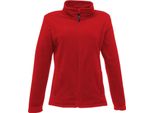 Regatta Damen Mirofleece-Jacke / Fleece-Jacke RW3192 (38 De) (Rot)