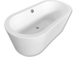 Vasca Freestanding 170 X 80 Cm Design Moderno E Innovativo Cleopatra