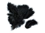 Piume Meyco Marabu In Nero 17 Pezzi Lunghi Circa 10-12 Cm