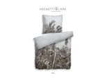Hnl Satin Biancheria Da Letto Reversibile Paesaggio Invernale Dauw Bianco 135X200 Cm + 80X80 Cm