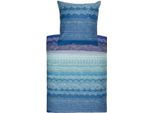 Bassetti Bettgarnitur Brunelleschi TÜRkis 100% Reiner Baumwollsatin Lizens/Zertifikat:Oeko-Tex 200X200 Paisleymuster *9285907 Hw 2024 Neuheiten
