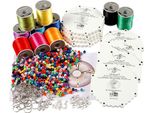 Creativ Company Set Per Intrecci Kumihimo Colori Neon - Creazione Di Gioielli