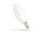 Spectrum Led E14 C37 A Candela 6W = 45W 230V Lampadina 520Lm 160° Bianco Caldo 3000K