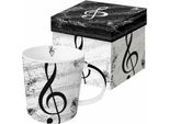 Ppd Trend Mug I Love Music, In Confezione Regalo, Tazza, Tazza Da Tè, Tazza Da Caffè, 350 Ml, 602612
