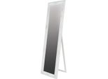 Casa Padrino Specchio Barocco Bianco/Oro 50 X H. 180 Cm - Specchio Fatto A Mano Con Cornice In Legno E Splendide Decorazioni