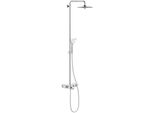 Grohe Euphoria Smartcontrol System 260 Mono SystèMe De Douche Avec Mitigeur Thermostatique Pour Baignoire, Montage Mural, Chrome, 26510000, 26510000