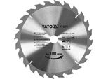 Lama Per Sega In Metallo Duro 300X30Mm 24 Denti