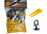 Sistema Di Livellamento Piastrelle 1,5 Mm, 50+50 Pezzi