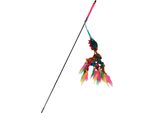 Canna Da Pesca Per Gatti Karlie Flamingo Con Canna In Velluto