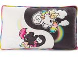 Nici Cuscino Unicorno Yin E Yang Arcobaleno, 43X25 Cm
