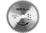 Lama Per Sega In Metallo Duro 235X25,4Mm 60T