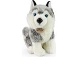 Rappa Peluche Cane Husky Seduto 30 Cm ECO-FRIENDLY