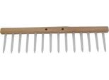 Pettine In Legno Con 14 Spilli Ph, L.48Cm