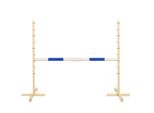 Ostacolo Di Salto Per Cavallo Hobby 160Cm, H-120 Cm, Trave Blu