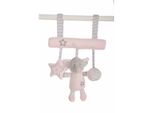 Elefante Di Peluche Appendiabiti Rosa 25 Cm