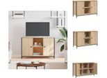 Mobile Tv Vidaxl Rovere Sonoma 100X35X65 Cm Materiale A Base Di Legno - Mobili Tv