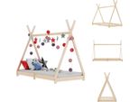 Vidaxl Struttura Letto Per Bambini In Pino Massiccio 80 X 160 Cm - Letti Per Bambini E Ragazzi