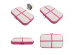 Vidaxl Tappetino Da Ginnastica Gonfiabile Con Pompa 60X100X20 Cm Pvc Rosa - Tappetino Da Ginnastica - Tappetino Da Ginnastica - Tappetino Da Ginnastica Yoga - Tappetino Da Ginnastica Yoga
