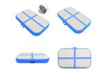 Vidaxl Tappetino Da Ginnastica Gonfiabile Con Pompa 60X100X15 Cm Pvc Blu - Tappetino Da Ginnastica - Tappetino Da Ginnastica - Tappetino Da Ginnastica Yoga - Tappetino Da Ginnastica Yoga