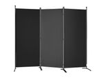 Vevor Schermo Divisorio Pieghevole In 3 Parti 226 X 185 Cm, Parete Divisoria Autoportante Per Privacy 75 X 51,5 X 185 Cm Schermo Per Privacy Per Uffici, Balconi, Camere Da Letto, Ecc. Nero
