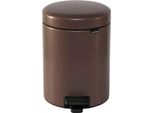 Brabantia Atkritumu Tvertne Ar PedāLi Newicon, 5L, Satin Taupe