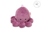 Polipo Coccoloso Per Bambini Con Sonaglio - Rosa Sporco