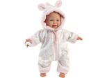 Rappa Llorens 63312 Little Baby - Bambola Realistica Con Corpo In Morbido Tessuto - 32 Cm