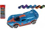 Auto Sportiva 6Pcs Metallo/Plastica 8Cm Corsa Libera