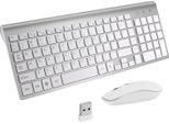 Inf Combo Tastiera E Mouse Wireless - Argento
